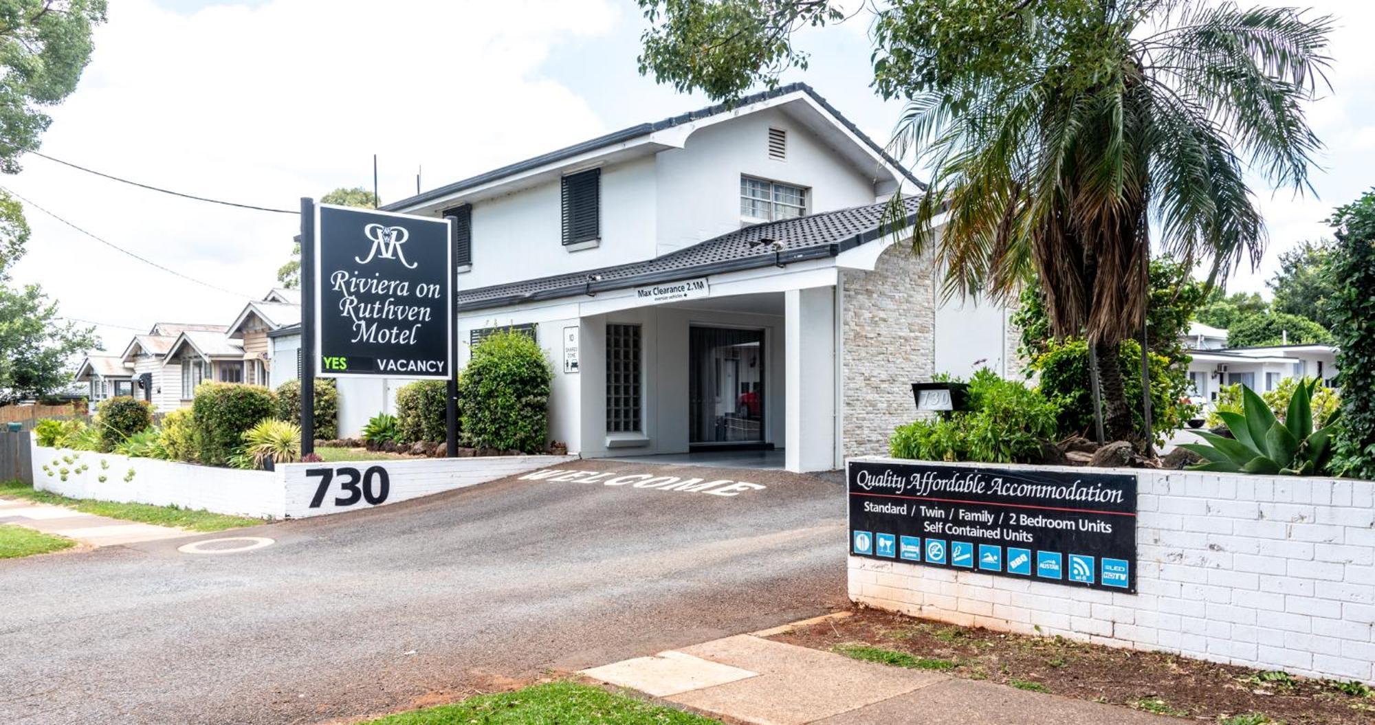Motel Riviera On Ruthven à Toowoomba Extérieur photo